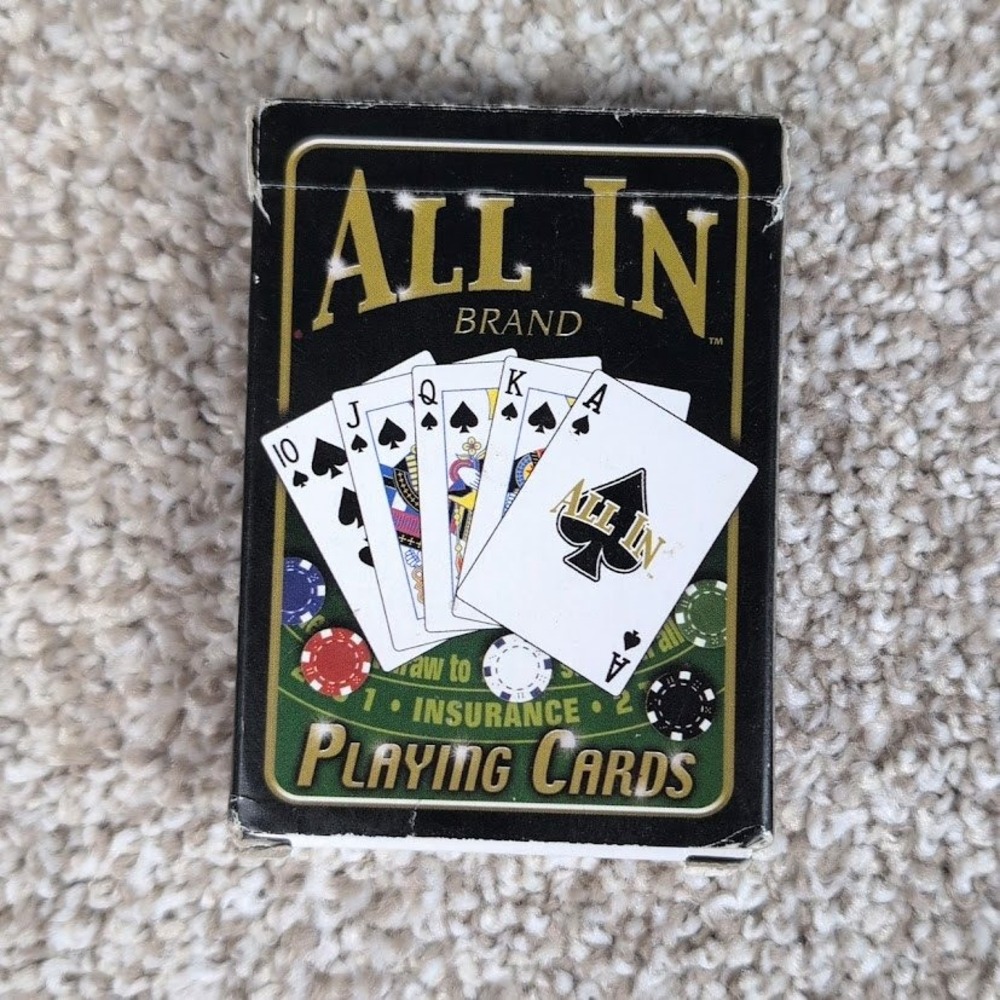 All In Brand Playing Cards Deck Standard 52 Card‎ Set Poker Game - No Jokers